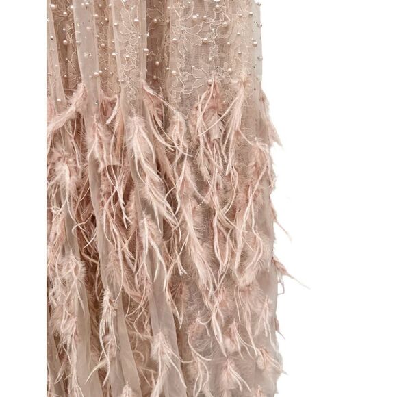 MAC DUGGAL Formal Long Gown Dress Style 11782 Size 12 Dusty Rose - Picture 8 of 10